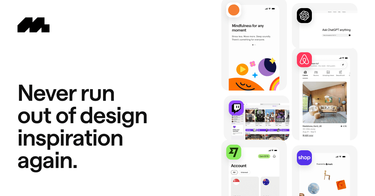 Mobbin - The world’s largest mobile & web app design reference library